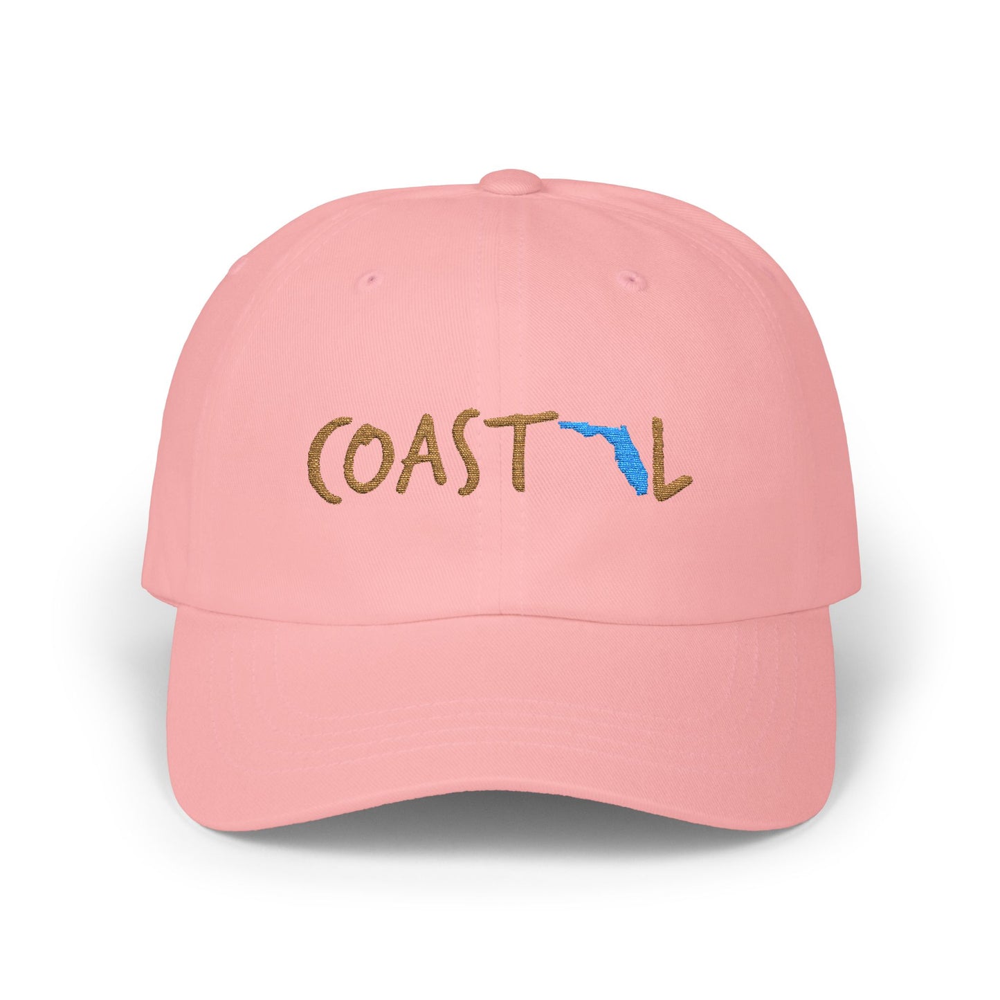 Coastal Florida Beachcomber Sunset Gold Hat