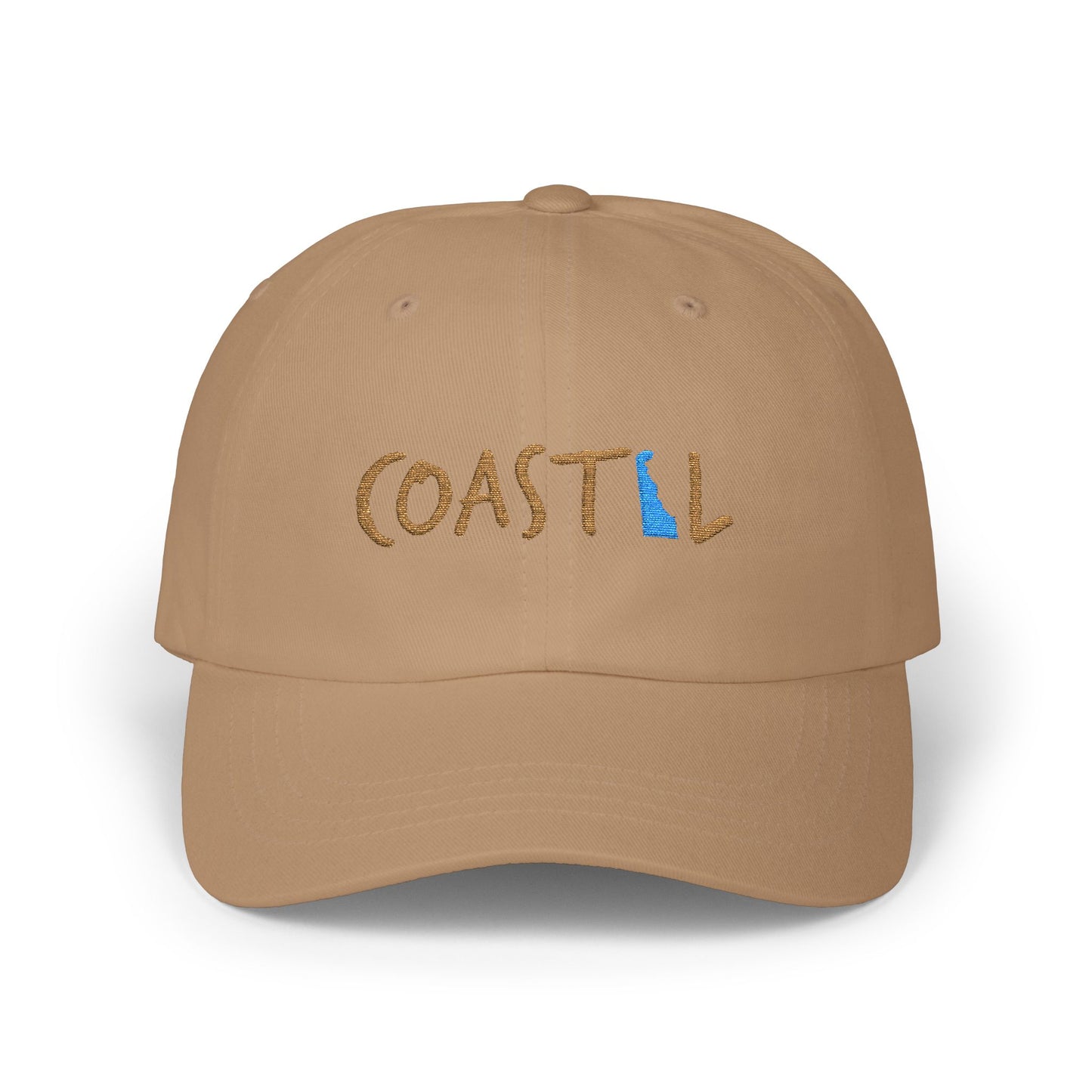 Coastal Delaware Beachcomber Sunset Gold Hat