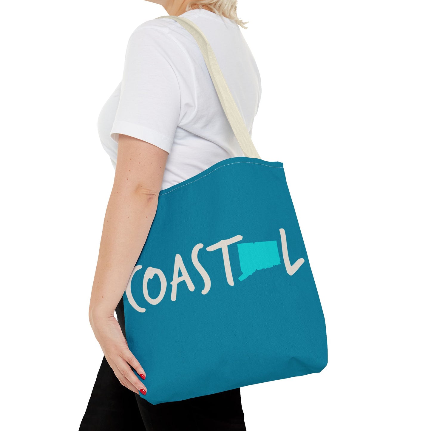 Coastal Connecticut Beach & Book Tote