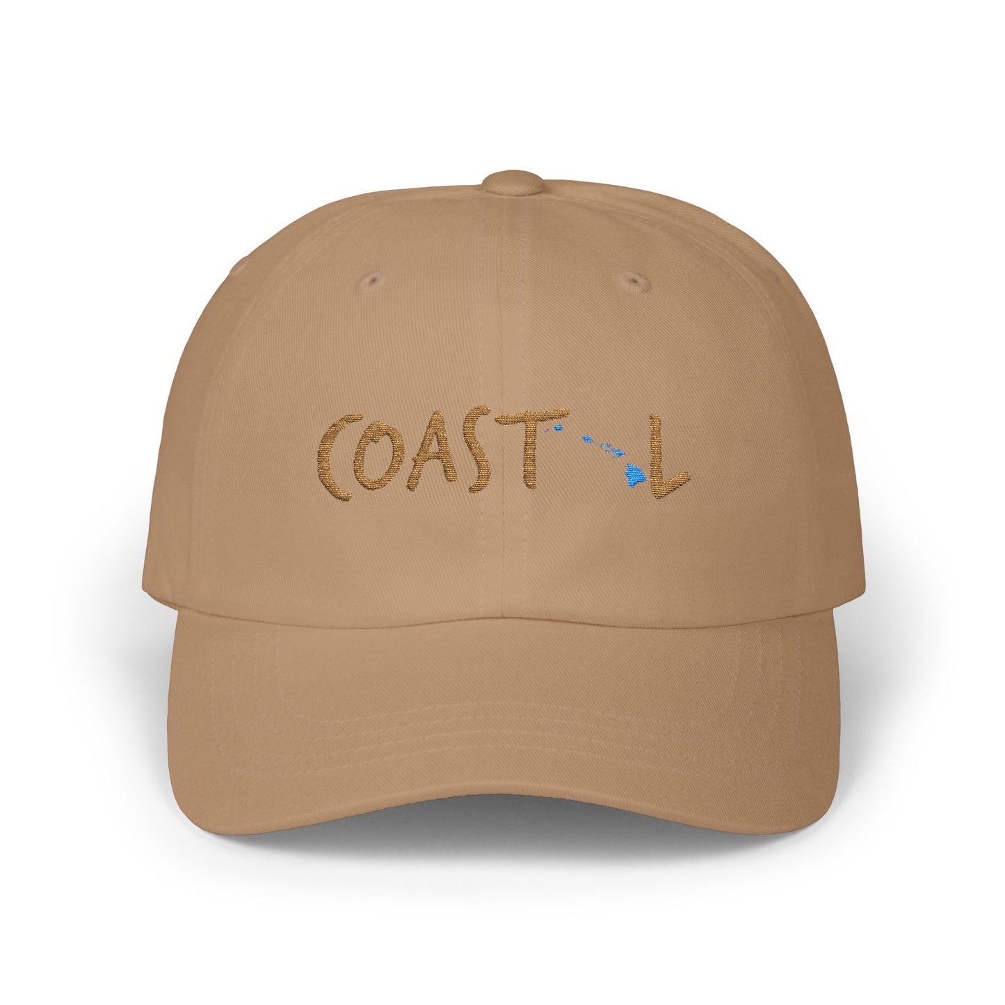Coastal Hawaii Beachcomber Sunset Gold Hat