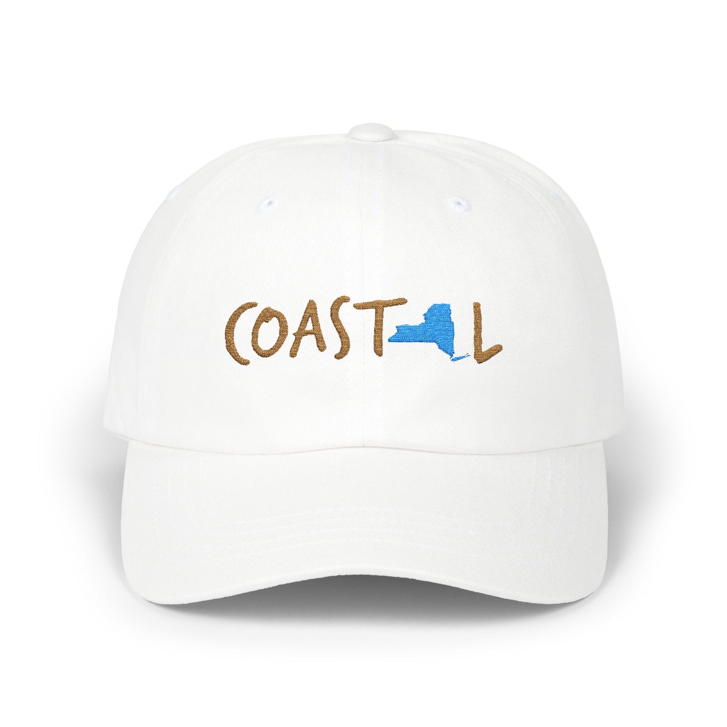 Coastal New York Beachcomber Sunset Gold Hat