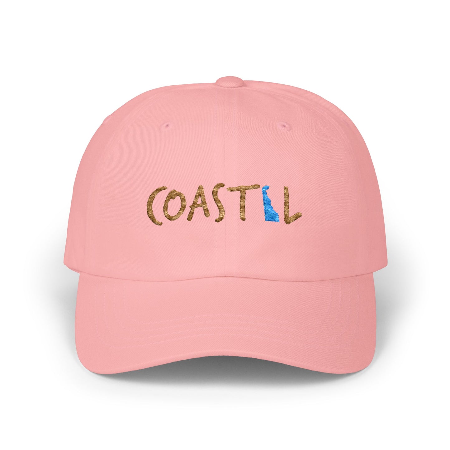 Coastal Delaware Beachcomber Sunset Gold Hat
