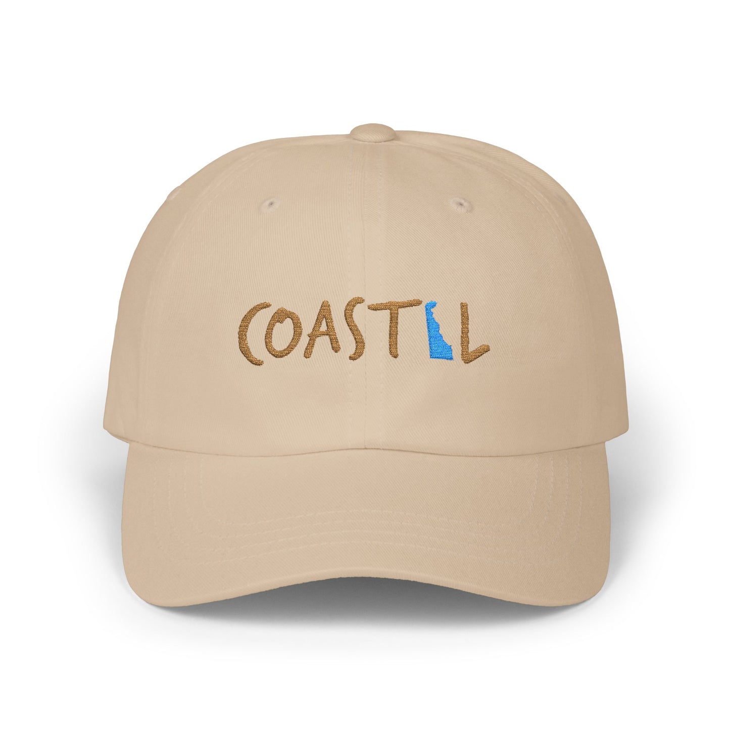 Coastal Delaware Beachcomber Sunset Gold Hat