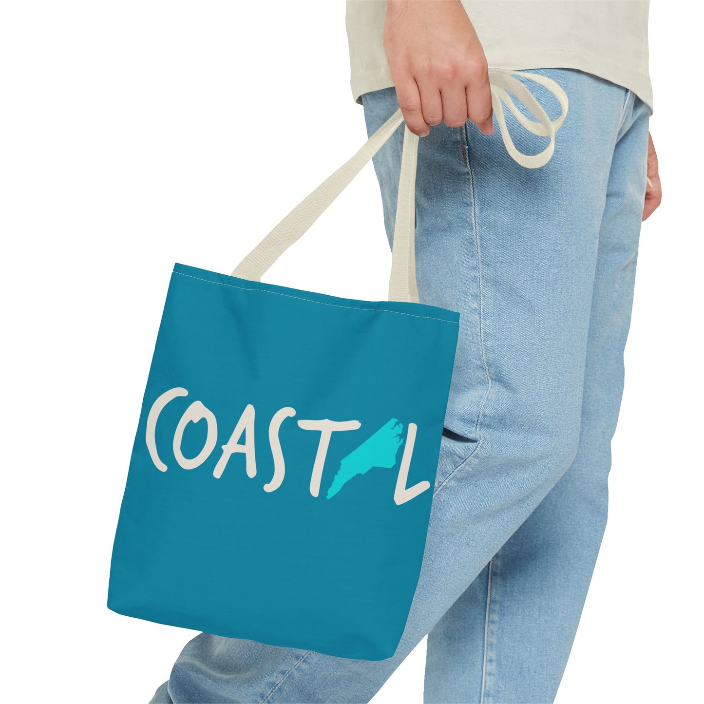 Coastal North Carolina Beach & Book Tote