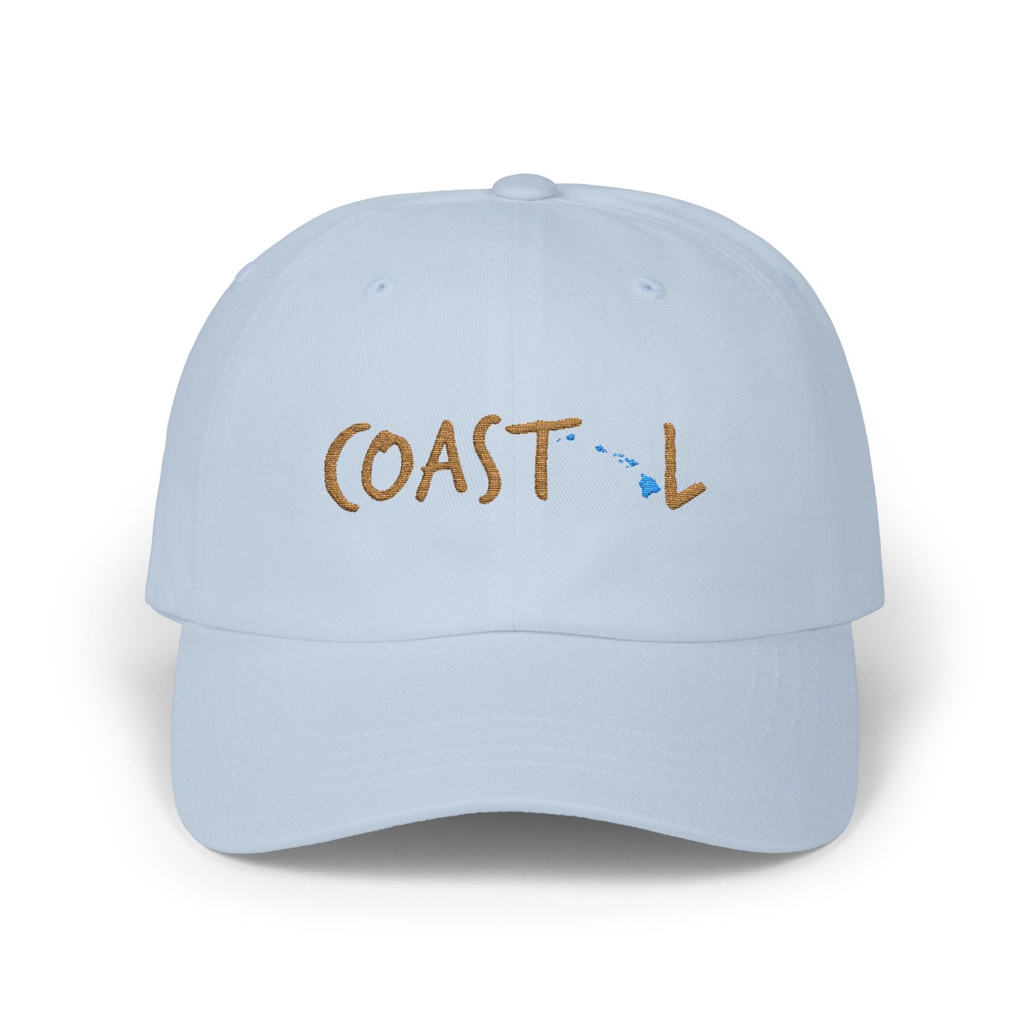 Coastal Hawaii Beachcomber Sunset Gold Hat