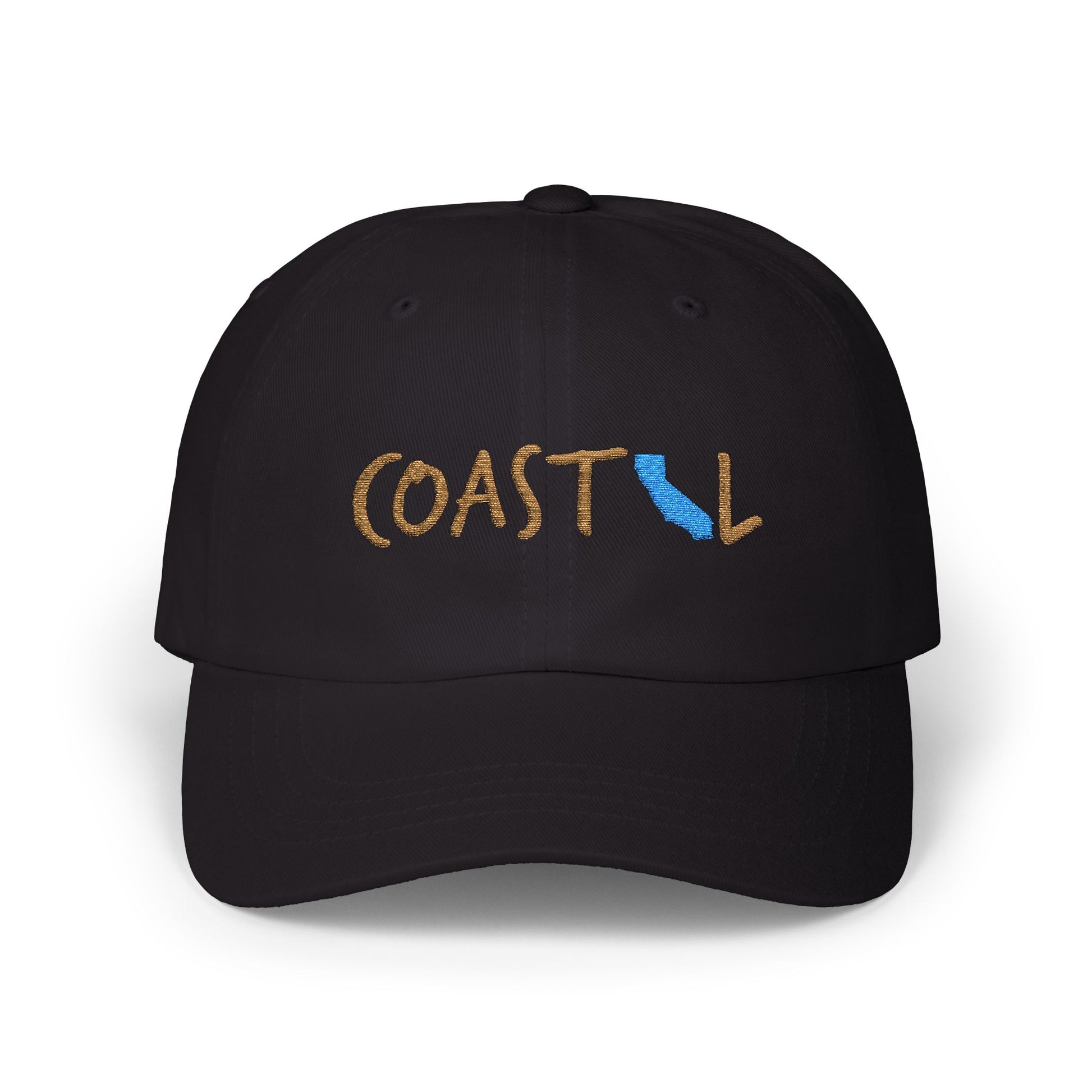 Coastal California Beachcomber Sunset Gold Hat