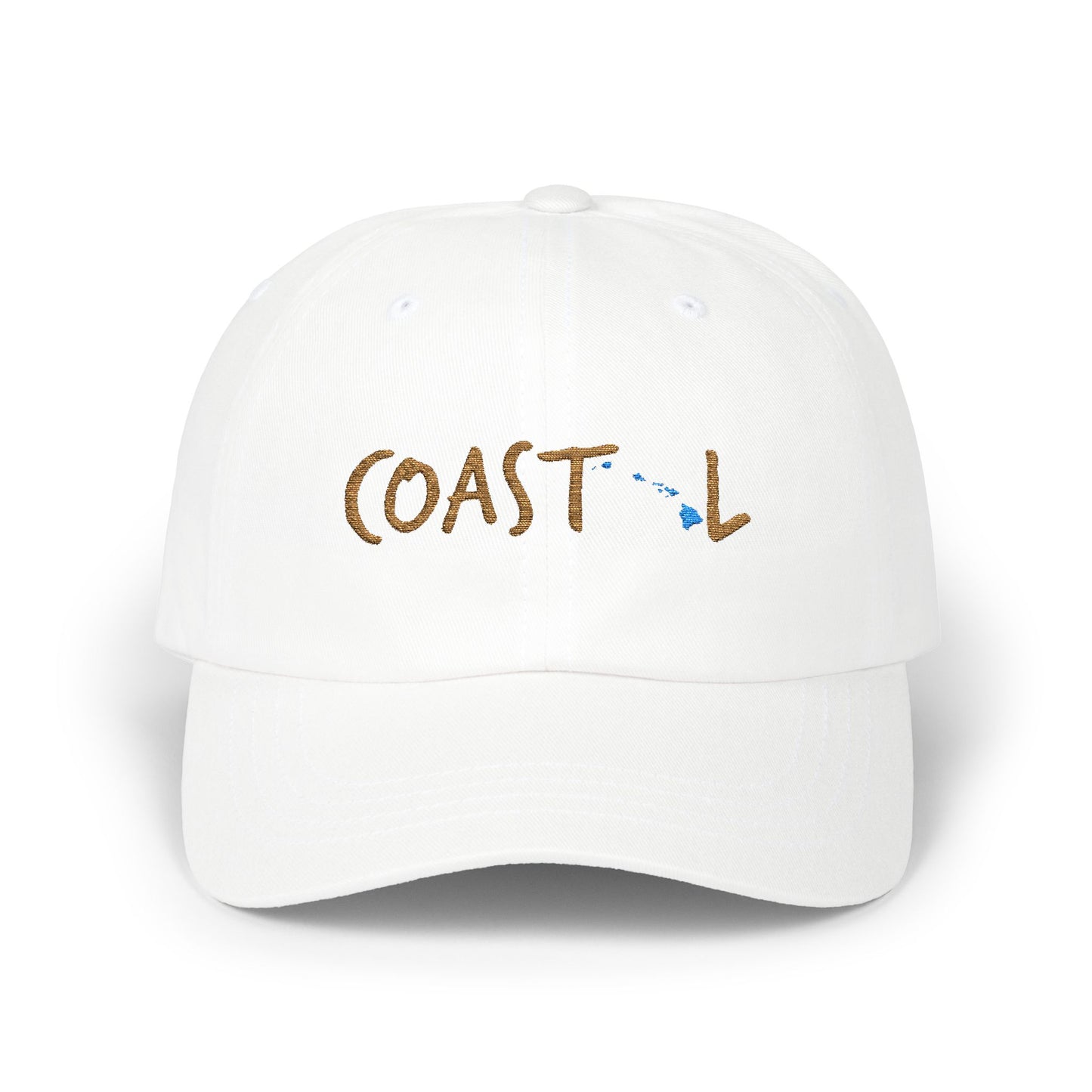 Coastal Hawaii Beachcomber Sunset Gold Hat
