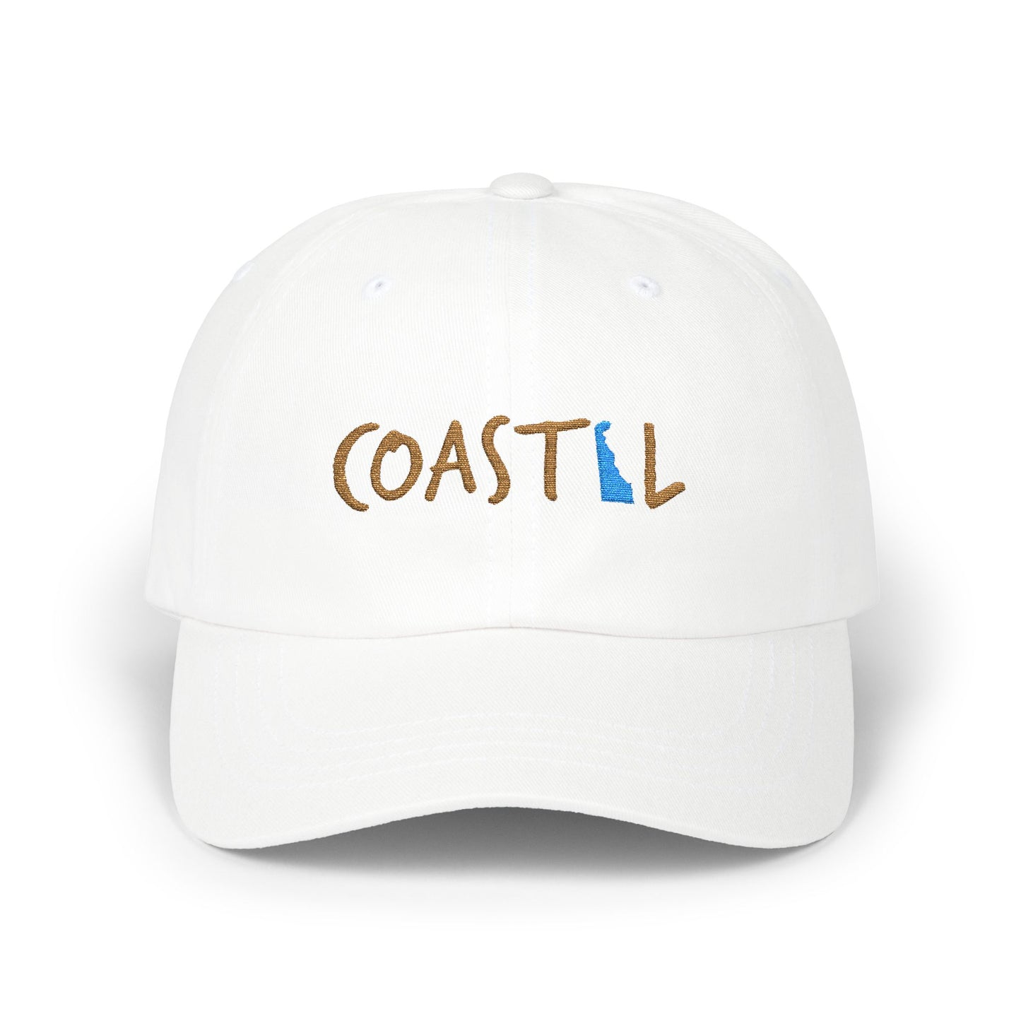 Coastal Delaware Beachcomber Sunset Gold Hat