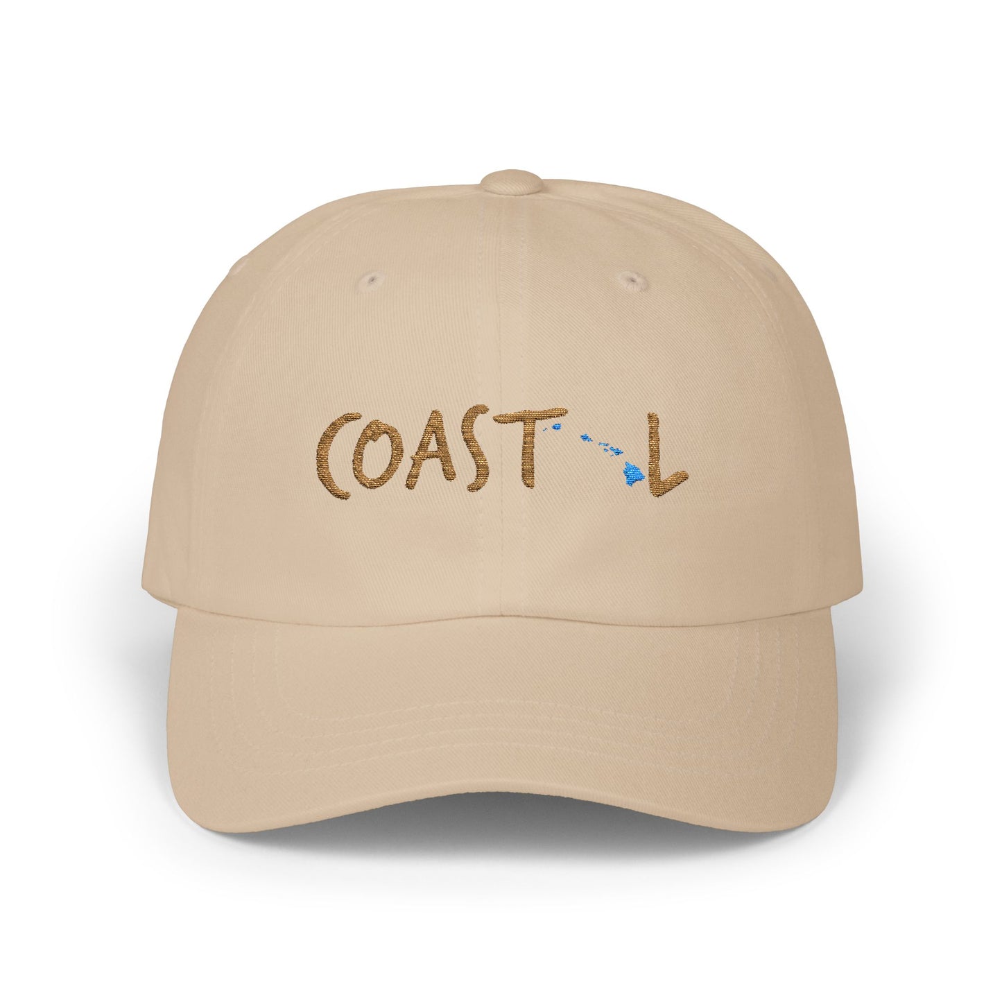 Coastal Hawaii Beachcomber Sunset Gold Hat