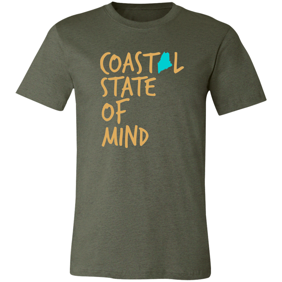 Coastal State of Mind Maine Unisex Tee