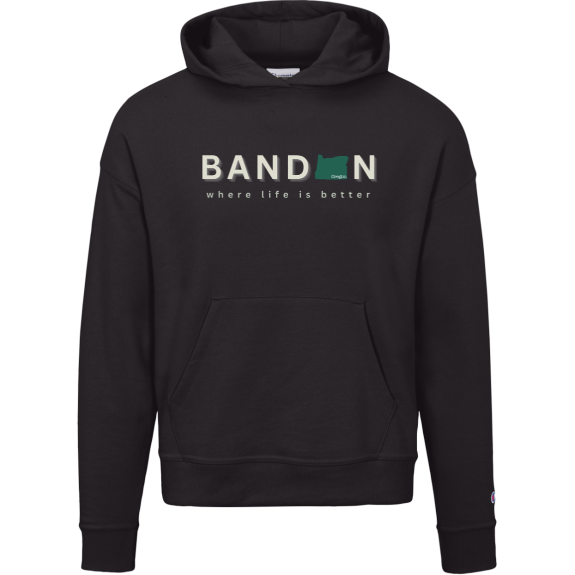 Bandon ~Where Life is Better Women's Beachcomber Hoodie
