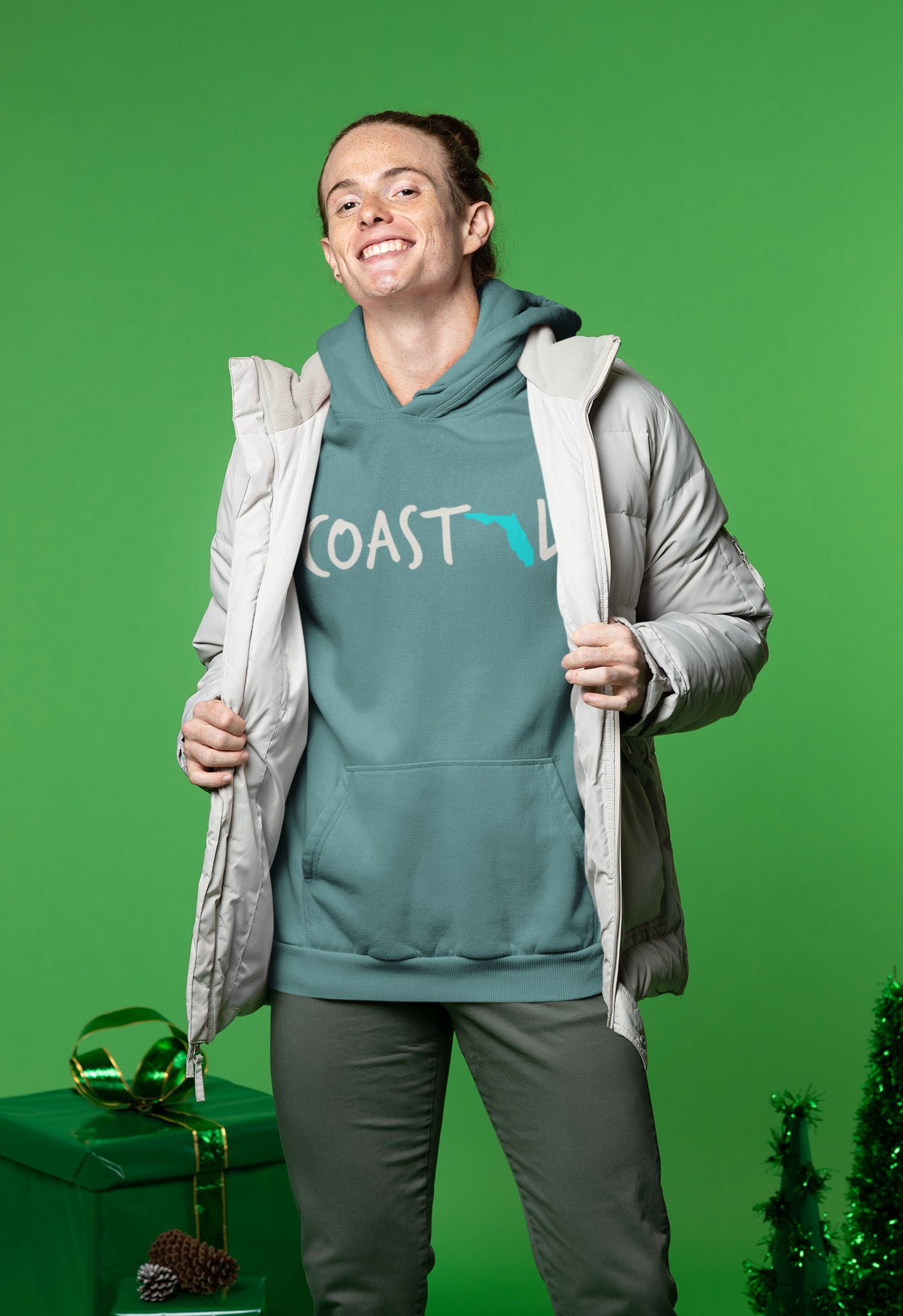 Coastal Florida Waverider Supreme Unisex Hoodie