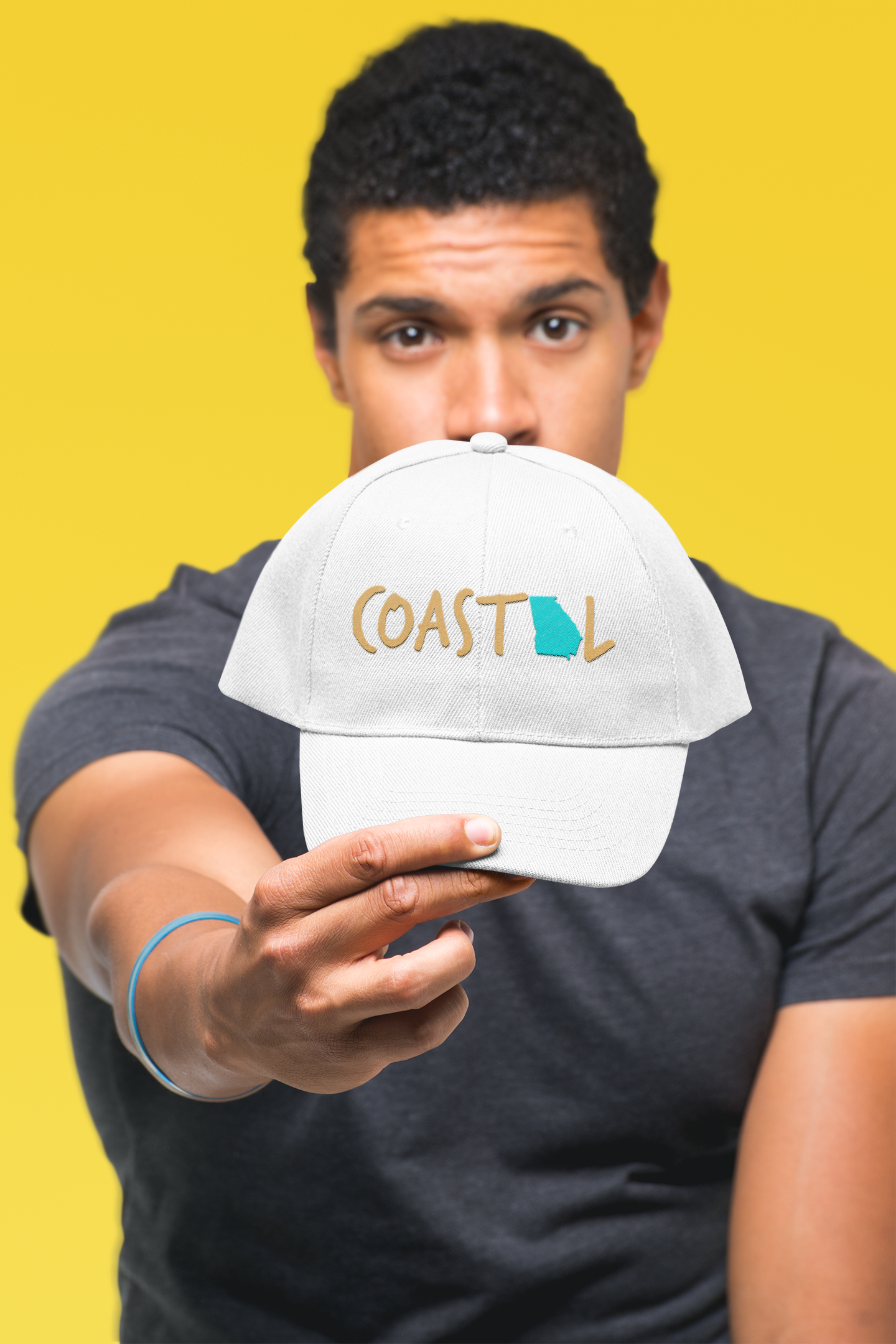 Coastal Georgia Beachcomber Sunset Gold Hat