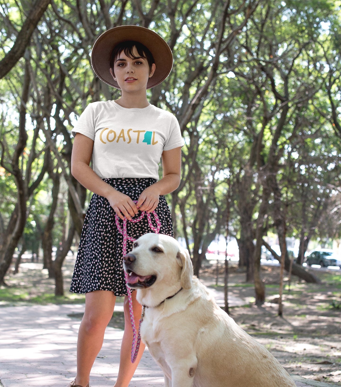 Coastal Mississippi Sunset Gold Unisex Jersey Tee