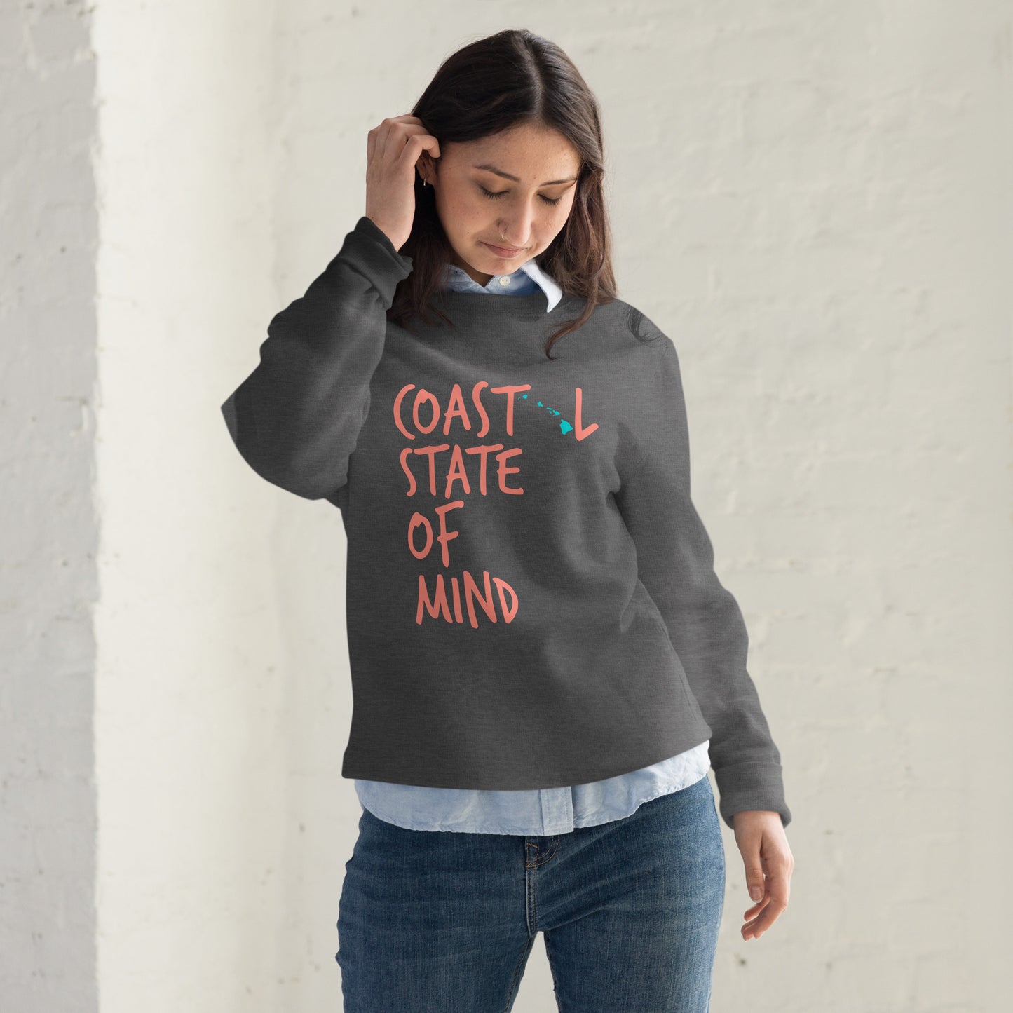 Coastal State of Mind Hawaii™ Fashion Sweatshirt