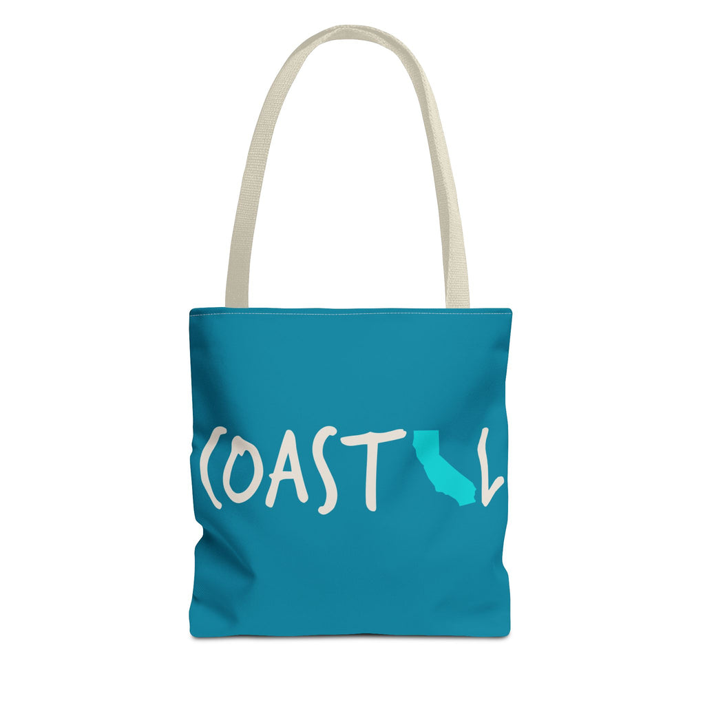 Coastal California Beach & Book Tote