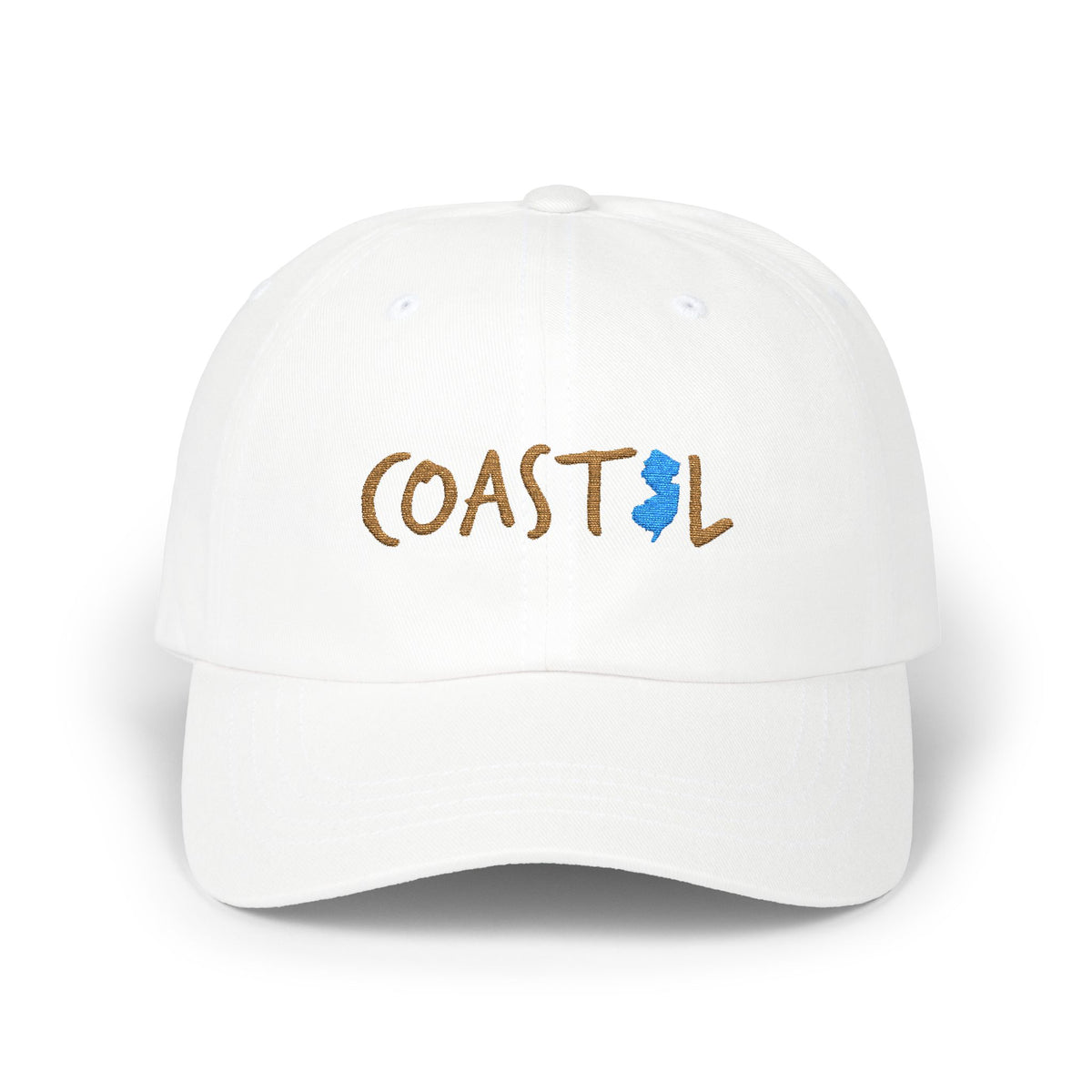 Coastal New Jersey Beachcomber Sunset Gold Hat