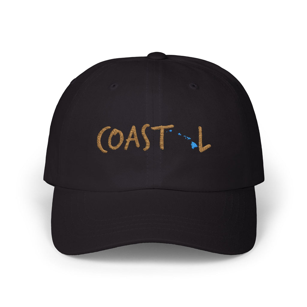 Coastal Hawaii Beachcomber Sunset Gold Hat