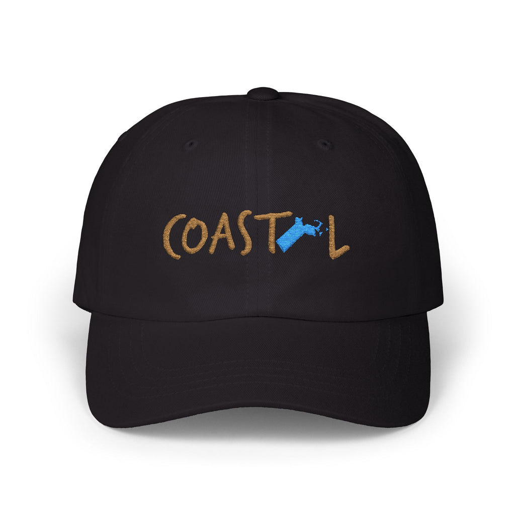 Coastal Massachusetts Beachcomber Sunset Gold Hat