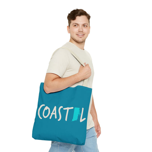 Coastal Rhode Island Beach & Book Tote