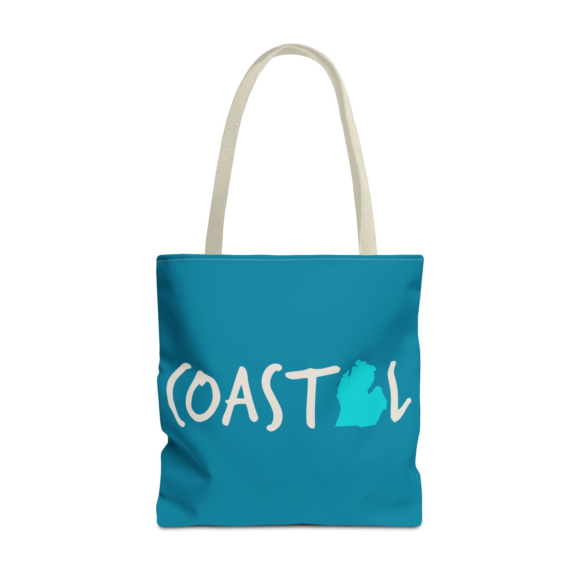 Coastal Michigan Beach & Book Tote