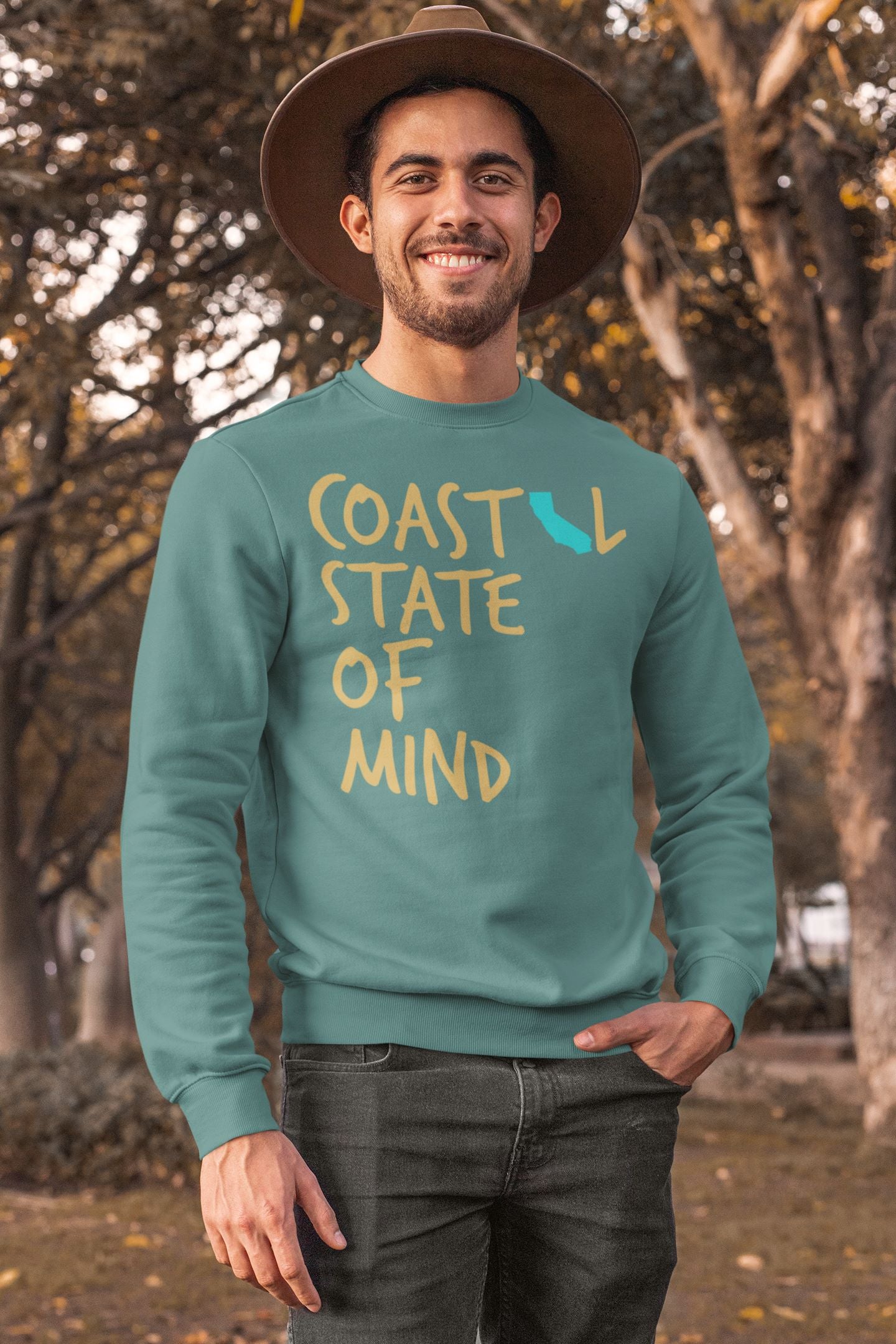 Coastal State of Mind California Driftwood Unisex Sweatshirt