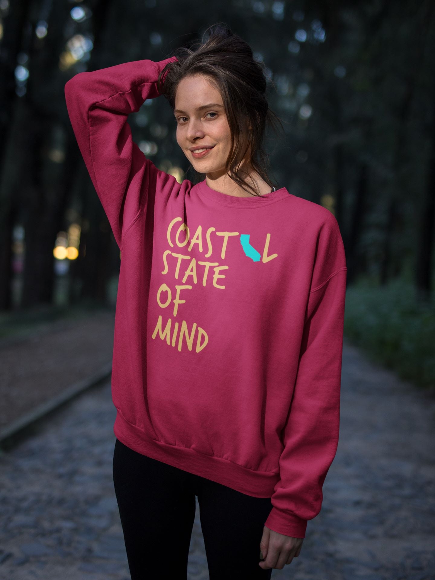 Coastal State of Mind California Driftwood Unisex Sweatshirt