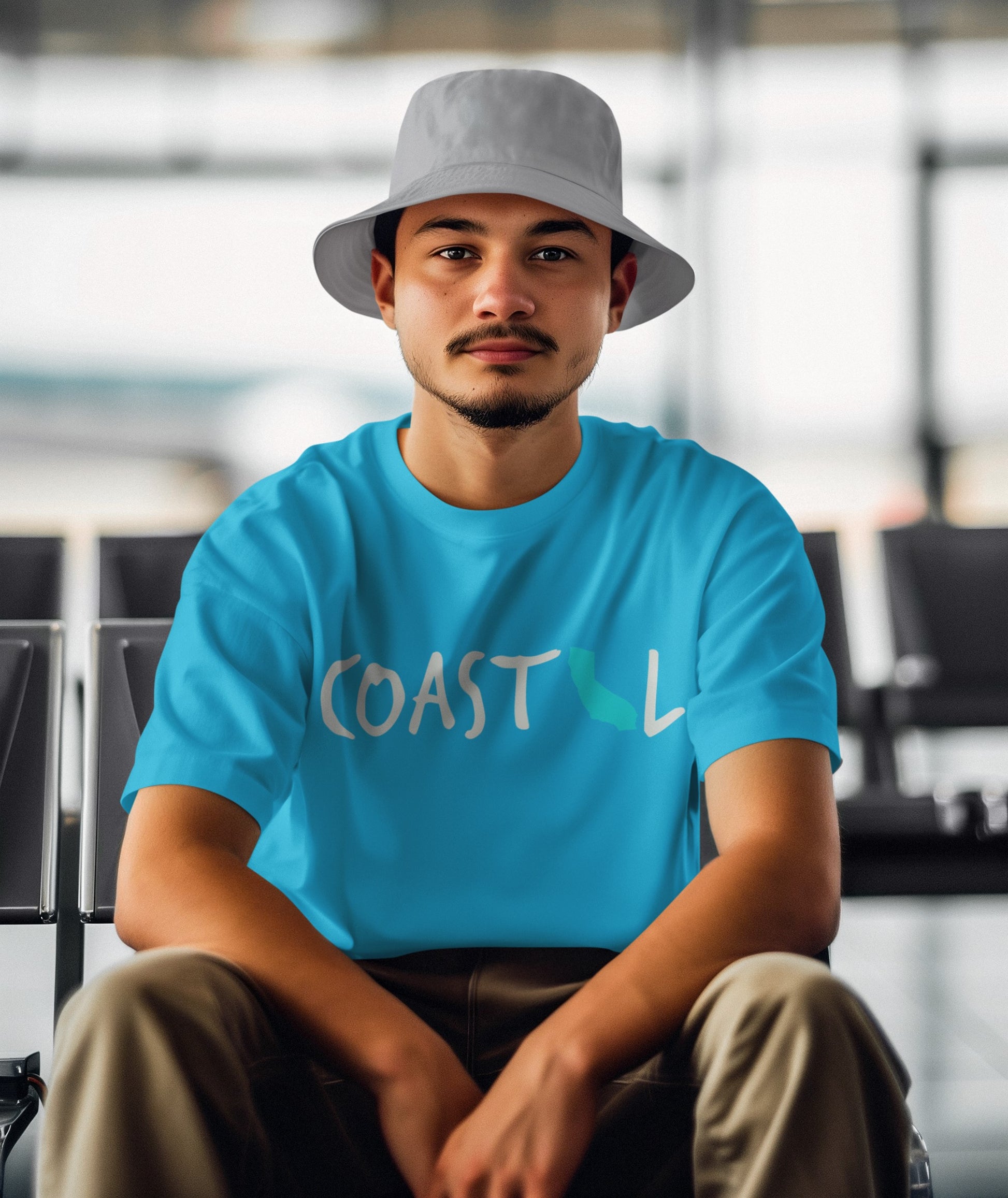 Coastal California Silver Sand Unisex Jersey Tee