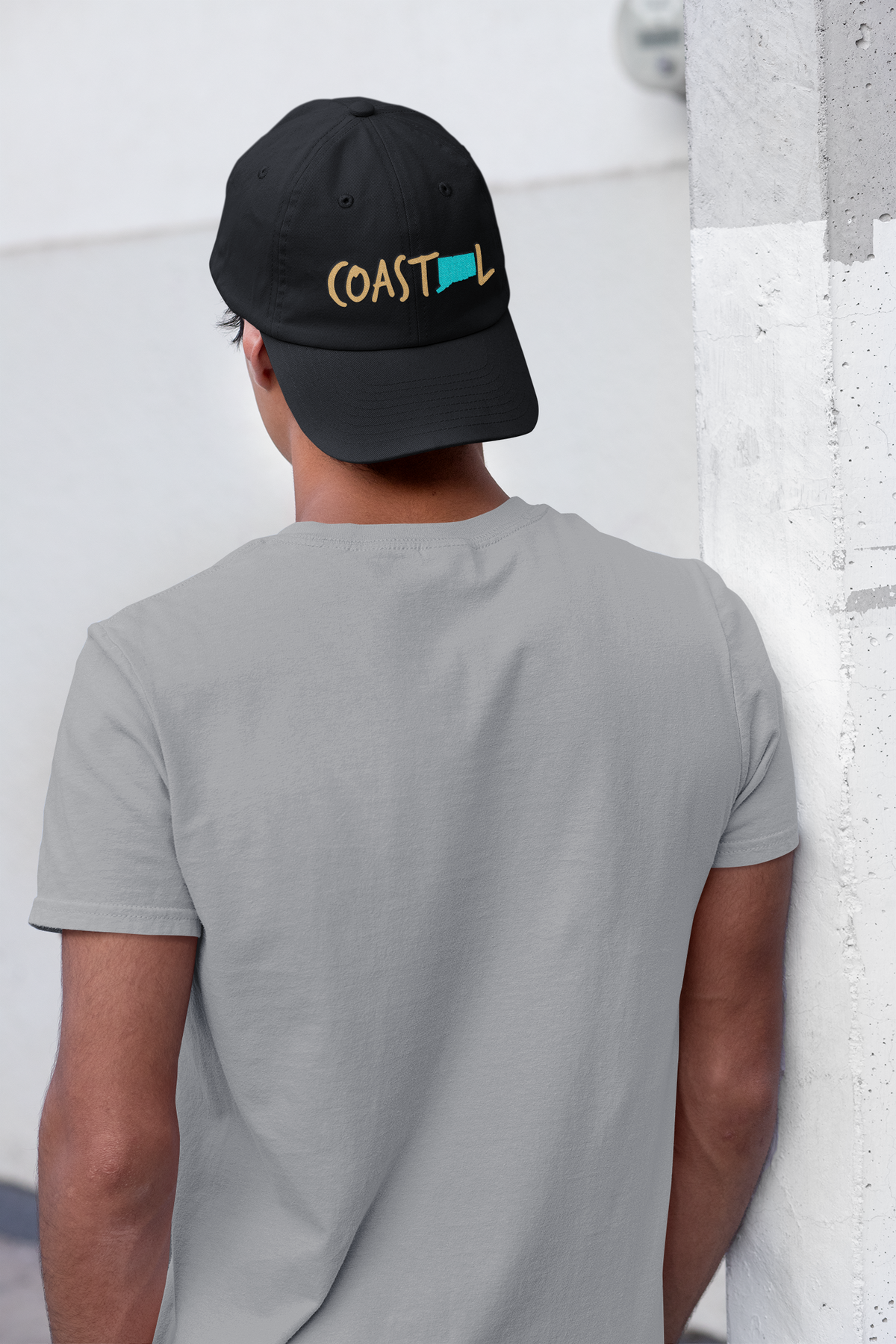 Coastal Connecticut Beachcomber Sunset Gold Hat