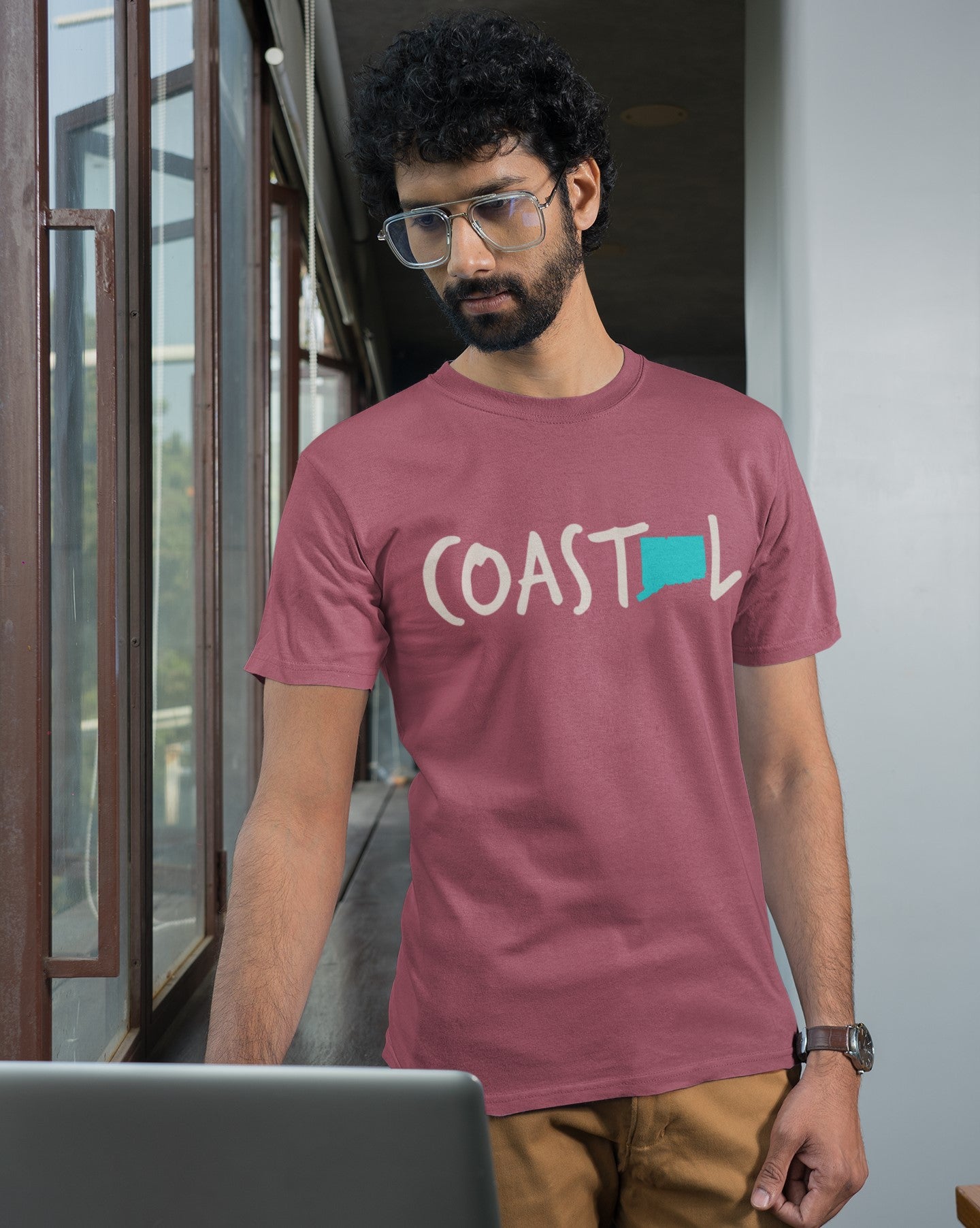 Coastal Connecticut Silver Sand Unisex Jersey Tee