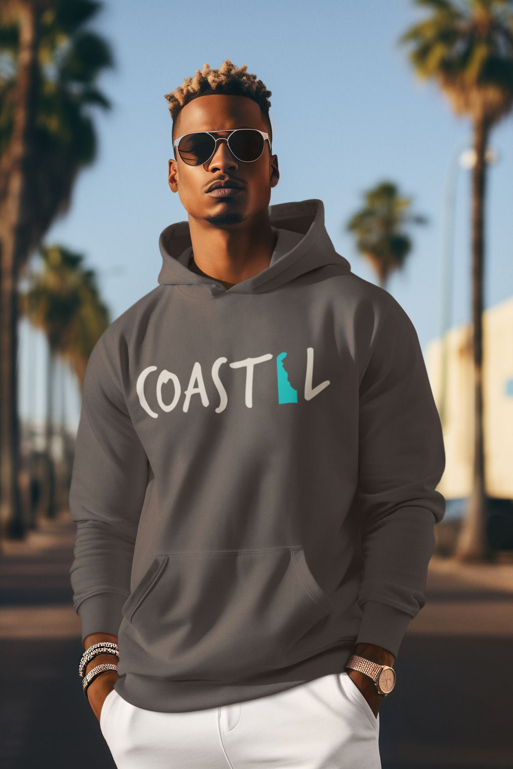Coastal Delaware Waverider Supreme Unisex Hoodie