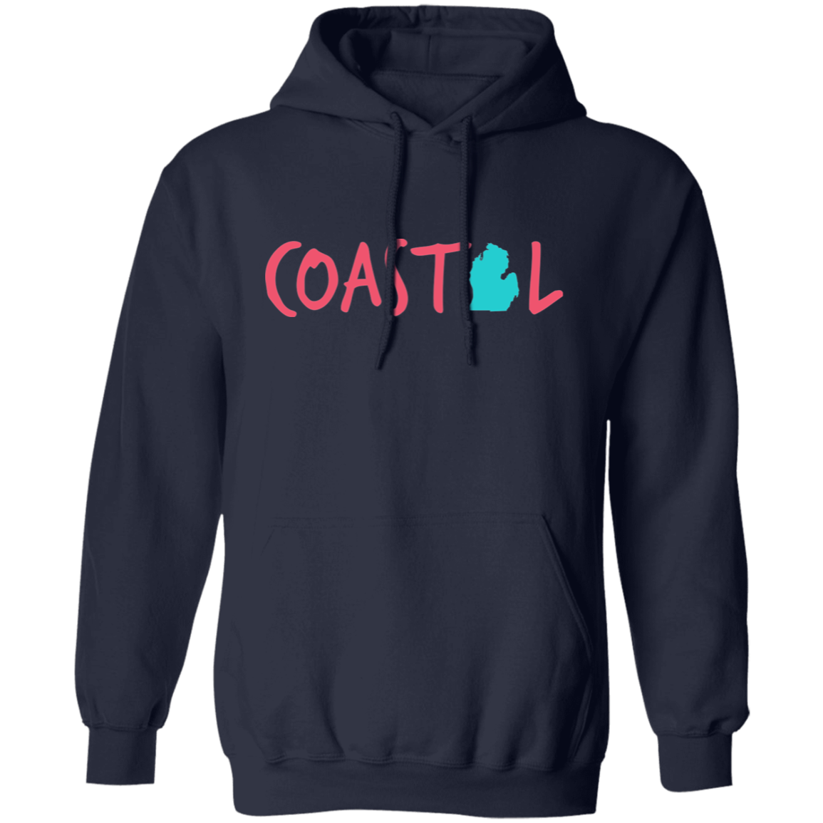 Coastal Michigan Look Sharp Pullover Hoodie