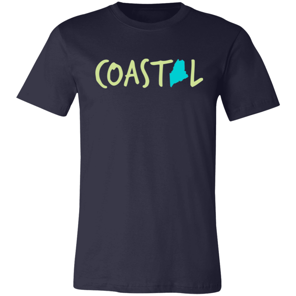 Coastal Maine Unisex Jersey Tee