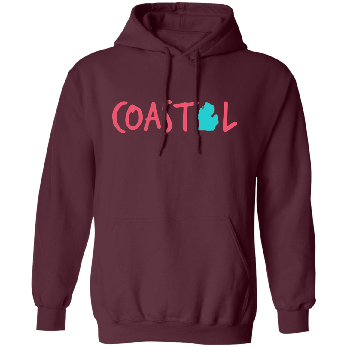 Coastal Michigan Look Sharp Pullover Hoodie