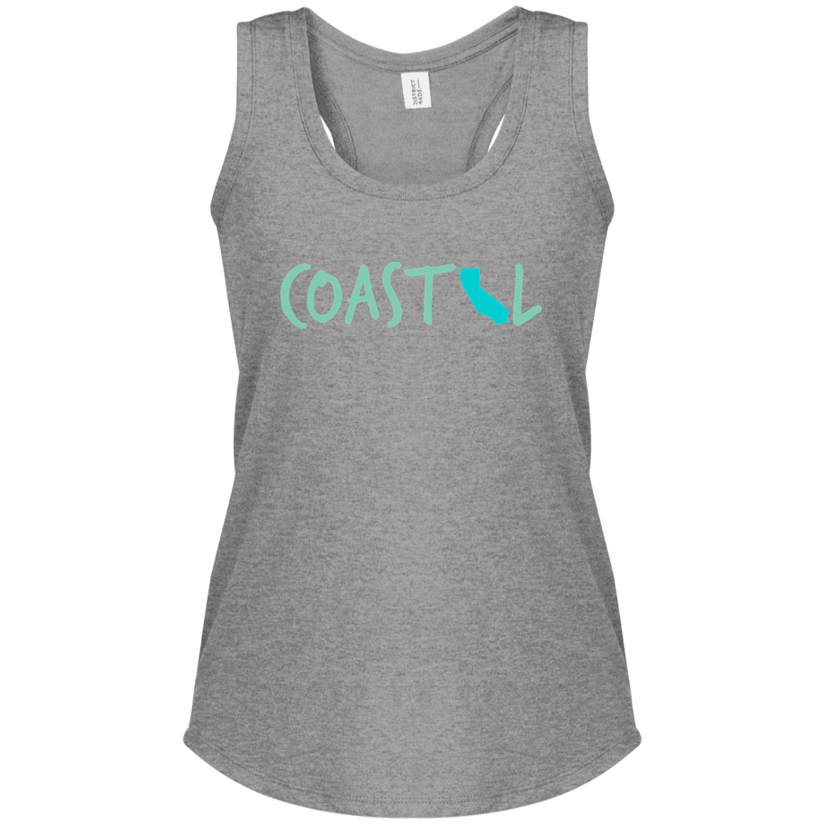 Coastal California Women's Perfect Tri Racerback Tank