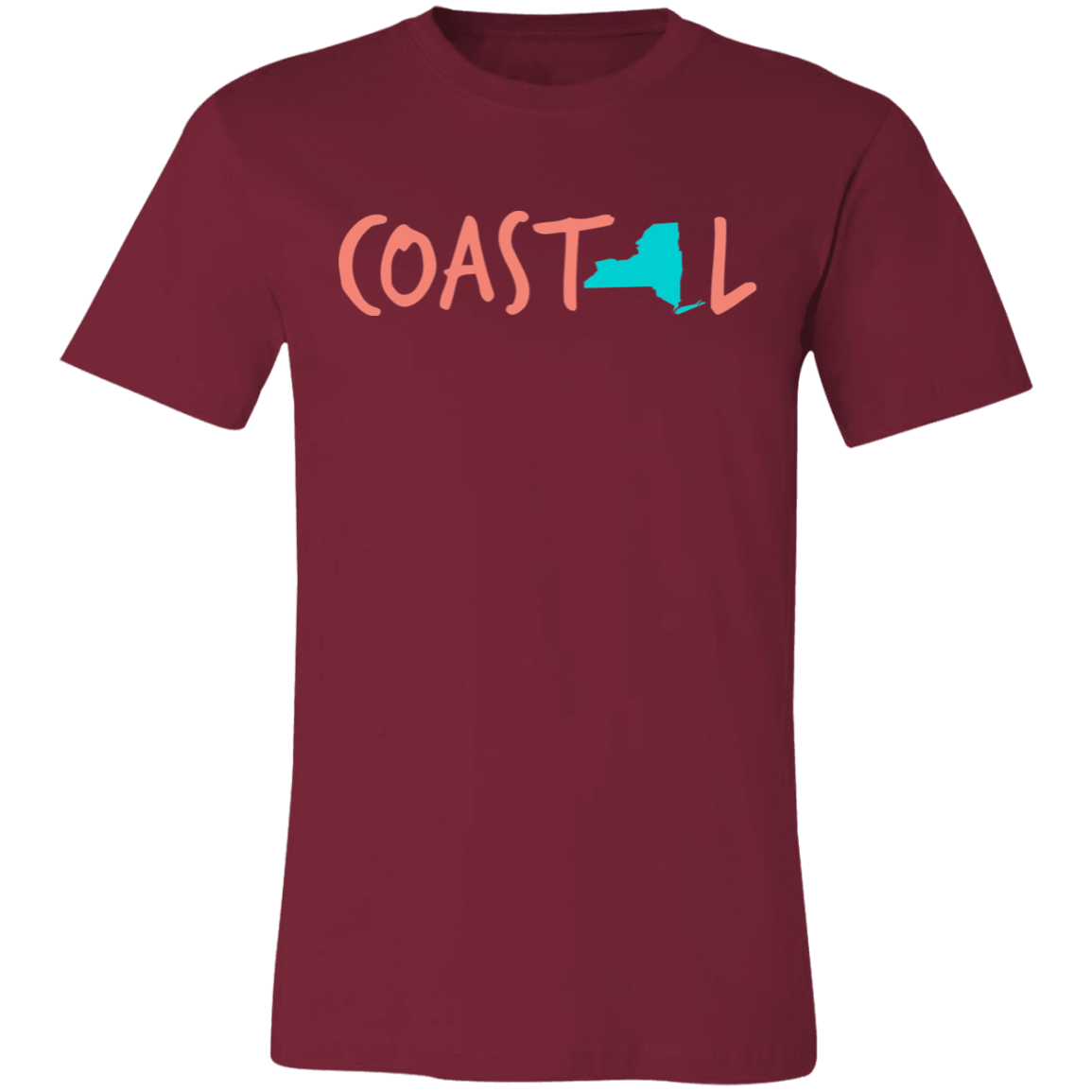 Coastal New York  Unisex JerseyTee