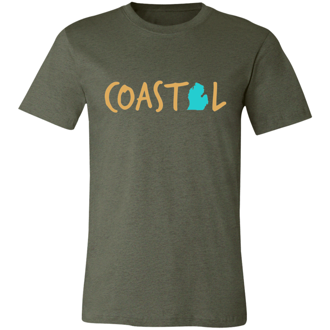 Coastal Michigan Unisex Jersey Short-Sleeve T-Shirt
