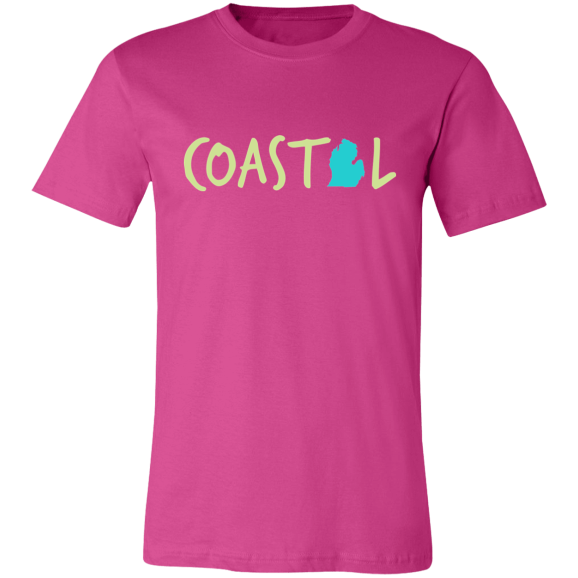 Coastal Michigan Unisex Jersey Short-Sleeve T-Shirt
