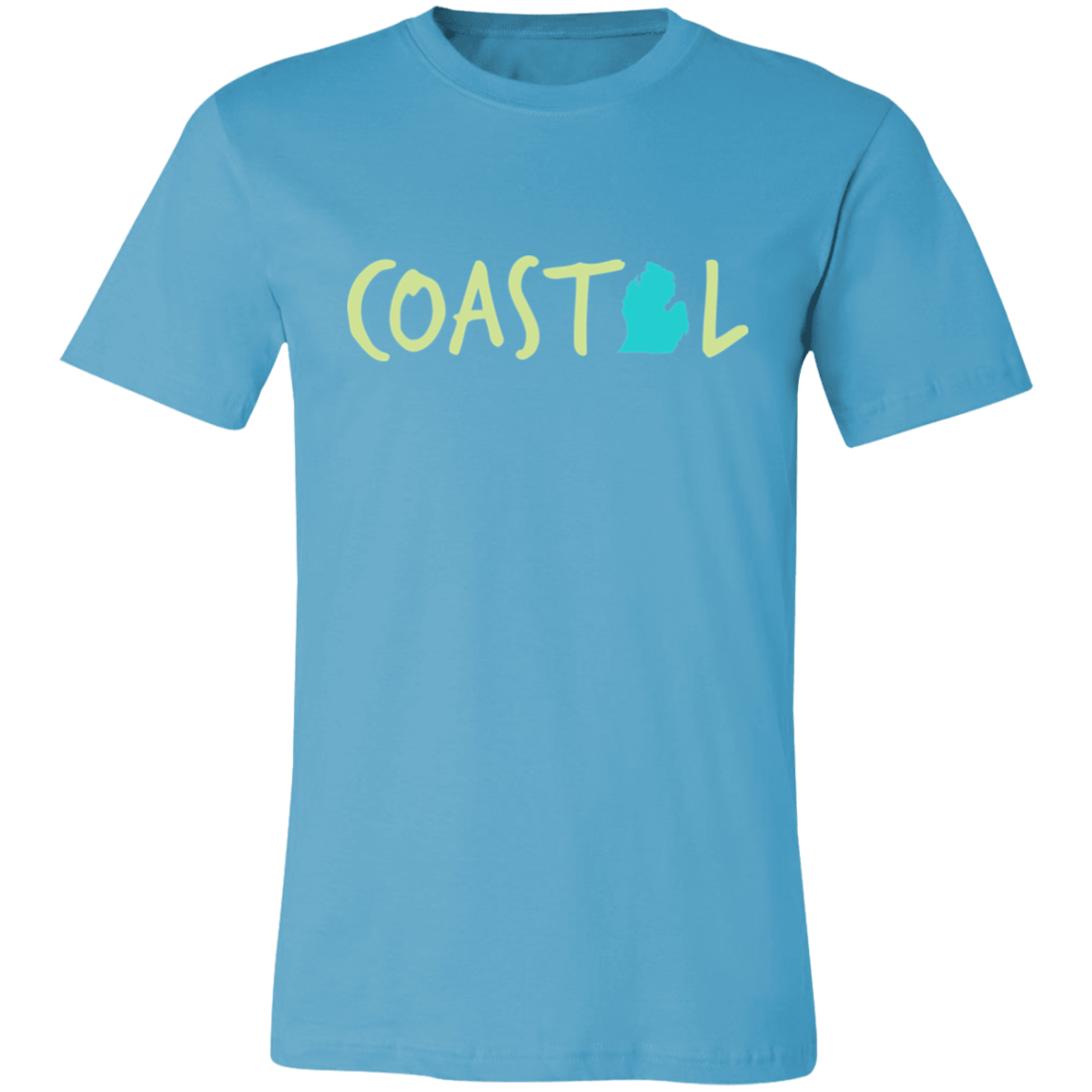Coastal Michigan Unisex Jersey Short-Sleeve T-Shirt