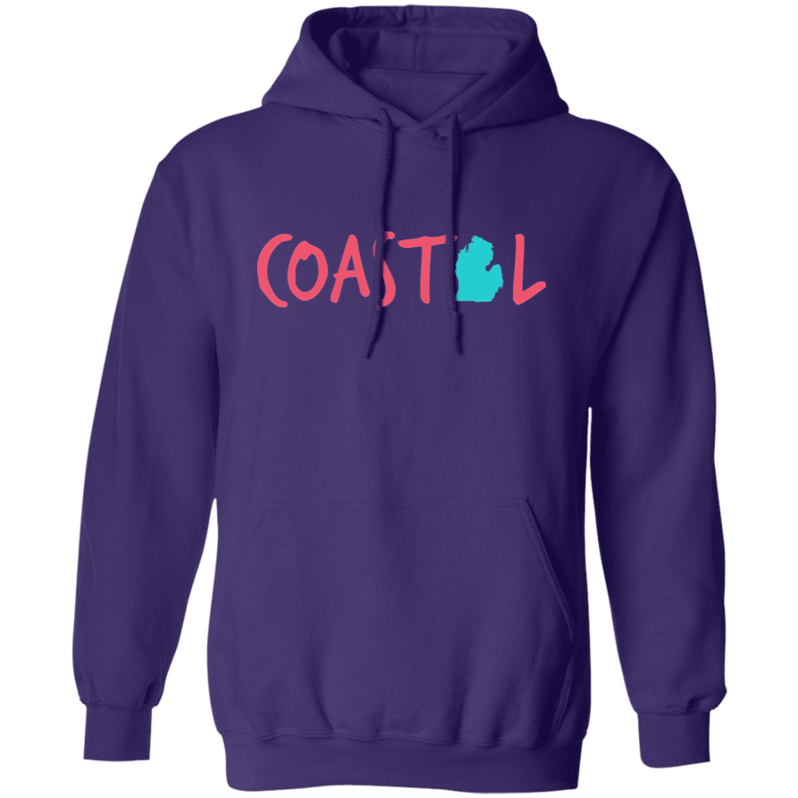 Coastal Michigan Look Sharp Pullover Hoodie