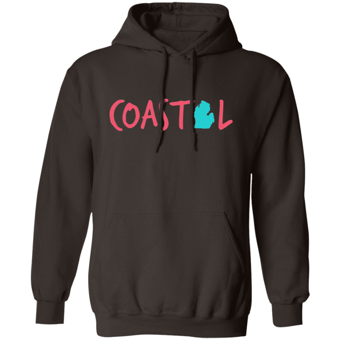 Coastal Michigan Look Sharp Pullover Hoodie