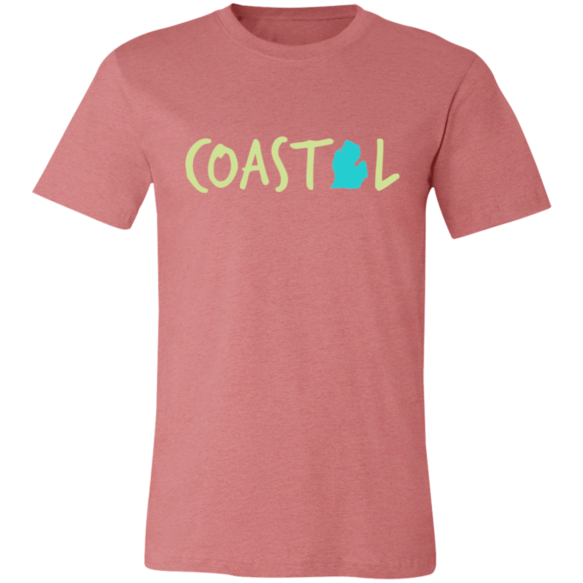 Coastal Michigan Unisex Jersey Short-Sleeve T-Shirt