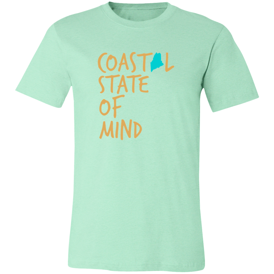 Coastal State of Mind™ Maine  Unisex  Short-Sleeve T-Shirt