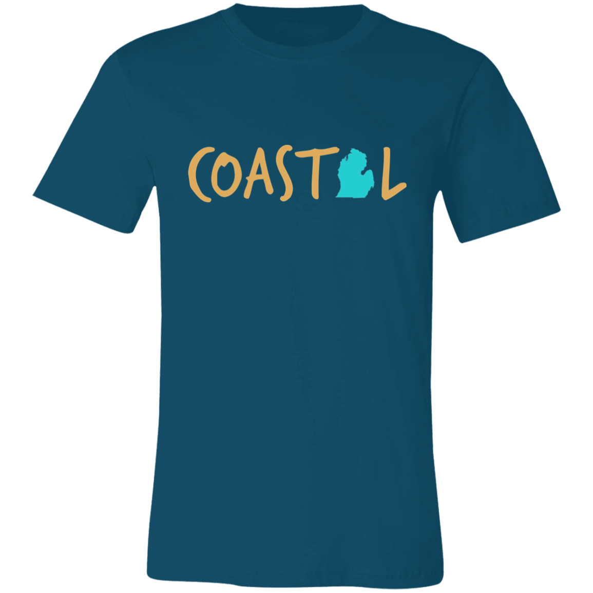 Coastal Michigan Unisex Jersey Short-Sleeve T-Shirt