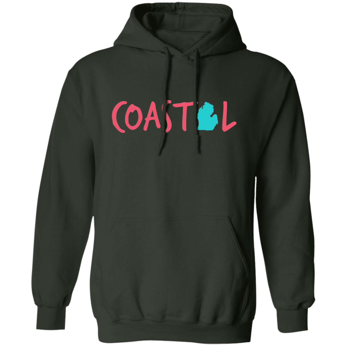 Coastal Michigan Look Sharp Pullover Hoodie