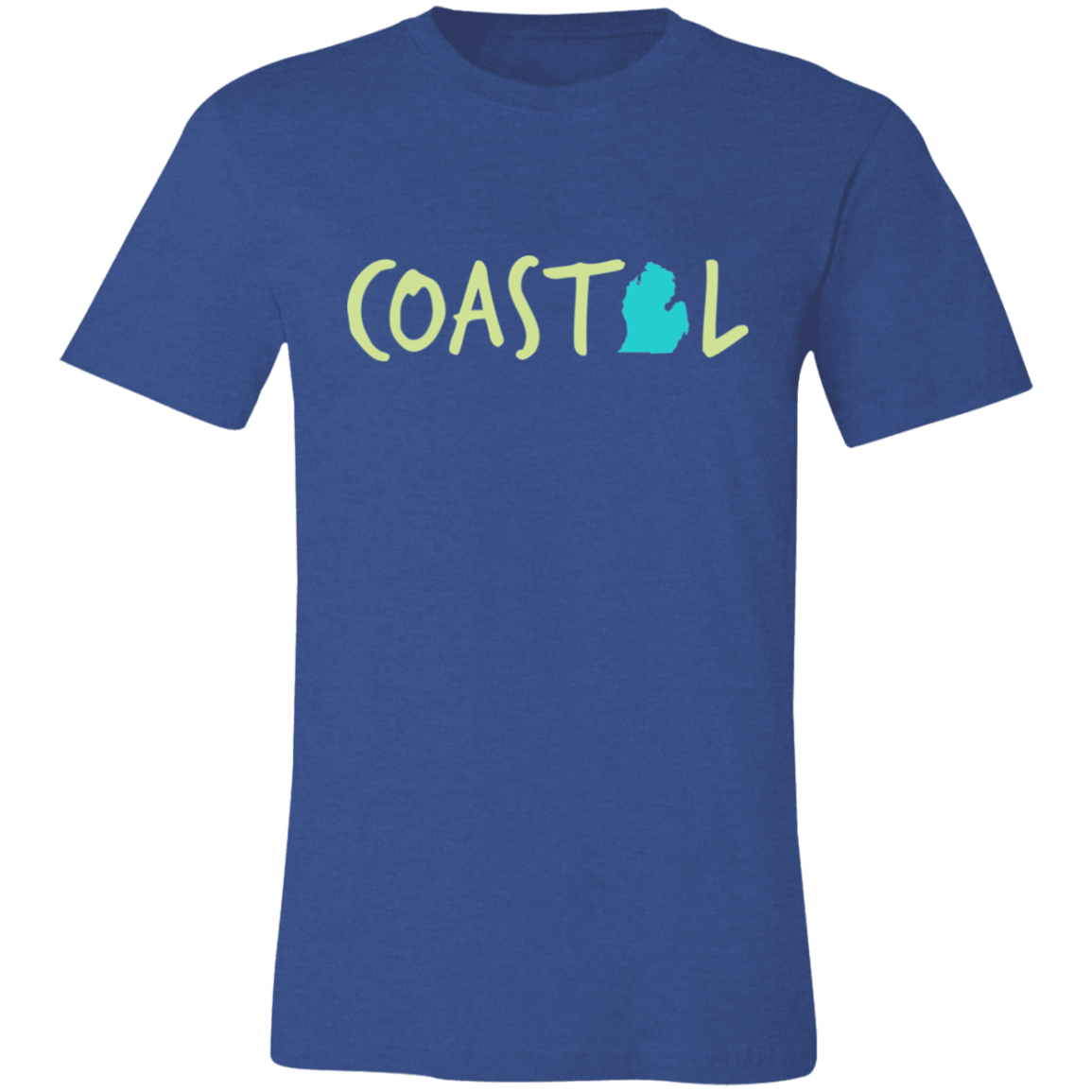 Coastal Michigan Unisex Jersey Short-Sleeve T-Shirt
