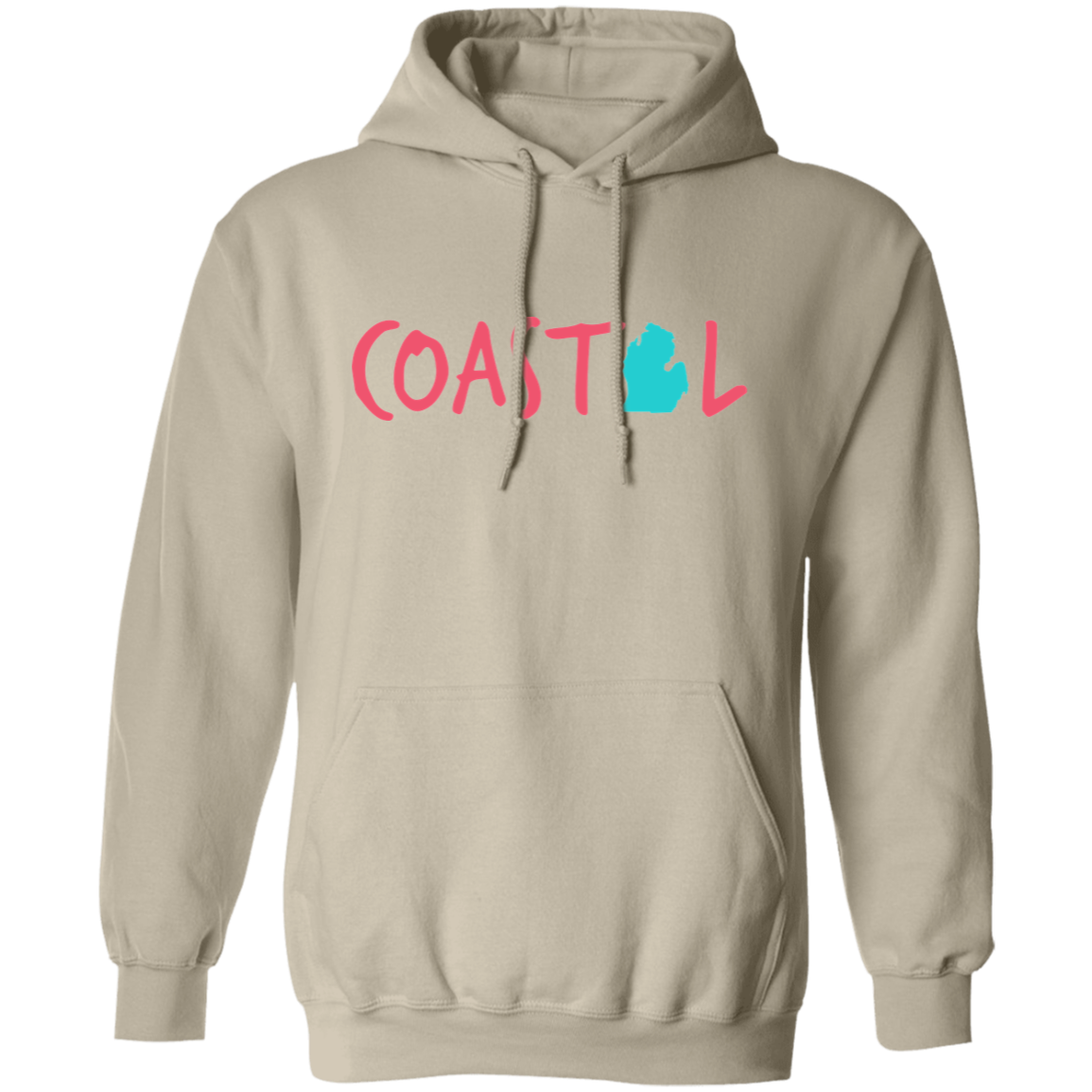 Coastal Michigan Look Sharp Pullover Hoodie