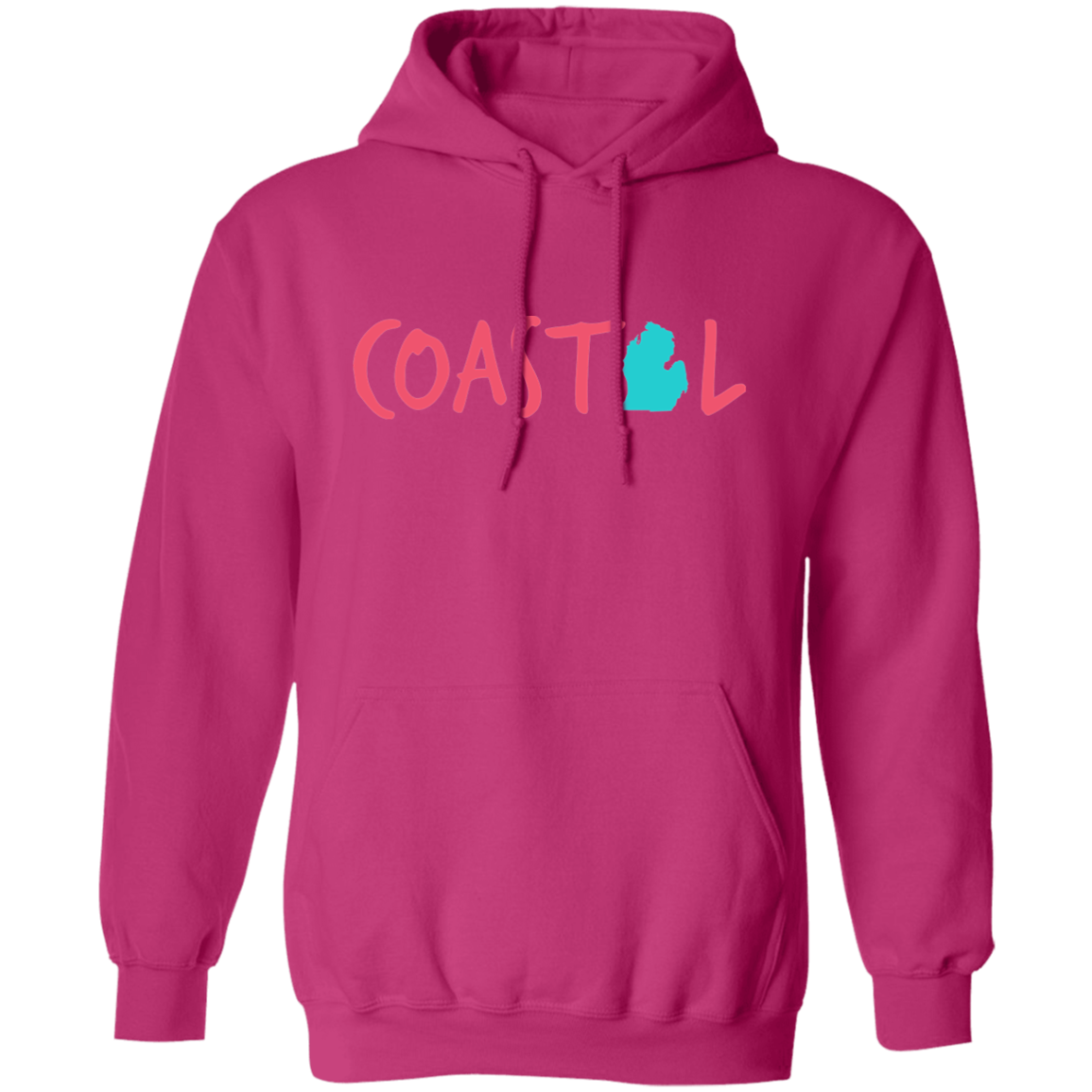 Coastal Michigan Look Sharp Pullover Hoodie