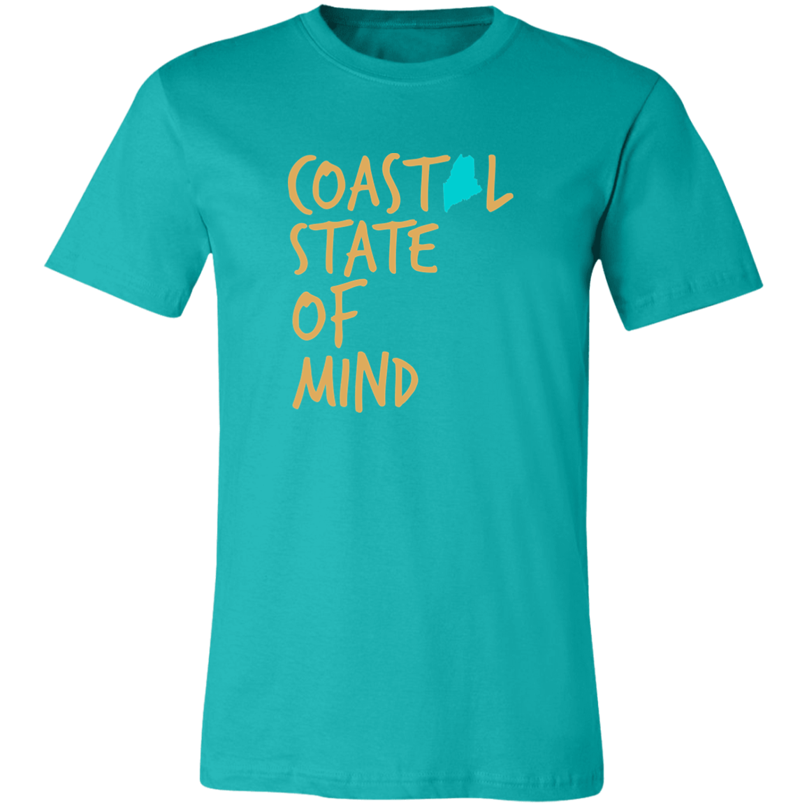 Coastal State of Mind™ Maine  Unisex  Short-Sleeve T-Shirt