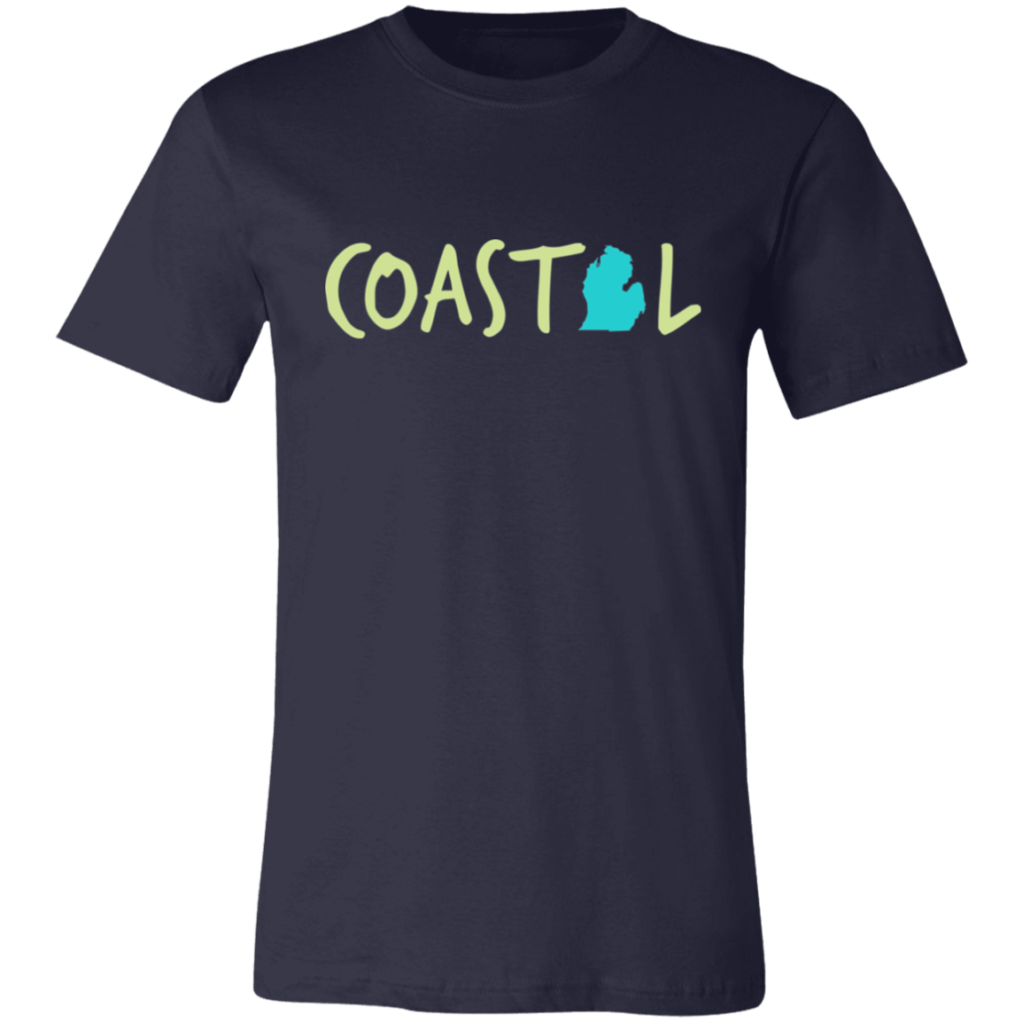 Coastal Michigan Unisex Jersey Short-Sleeve T-Shirt